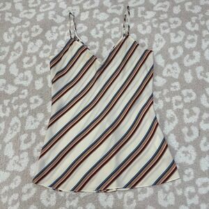 Frame 100% Silk Striped Cami | S
